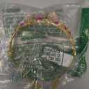 Rapunzel Crown, Girls Princess Crown Tiara for Little Girls Kids Princess Birthday Accessories Halloween (Multicolor)