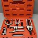 DAYUAN 5pcs Professional Front End Service Tool Kit, Pitman Arm Puller, Ball Joint Separator Tie Rod Remover Tool