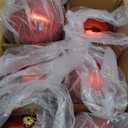 Zubebe 12 Pcs Large Christmas Ball Ornaments Giant Oversized Plastic Shatterproof Christmas Ball Outdoor Vintage Hanging Decorations UV Water Resistant for Holiday Farmhouse(Red, 6 Inches)