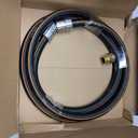 Giraffe Tools Garden Hose 5/8", Custom Length, Heavy Duty, No Kink, Flexible, Rubber Garden Hose, Leakproof Water Hose, 600 Burst PSI, 8ft Female to Female Hose