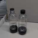 SodaStream 1L Classic DWS Carbonating Bottle Black (twinpack), Pack of 2