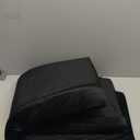 Fireplace Baby Proofing Mat 18 x 14 Inch Soft Fireplace Guard with Non-Slip Backing, L-Shaped Design for Hearth Protection(Black)