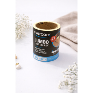 Evercare Jumbo Lint Roller 60 Sheets