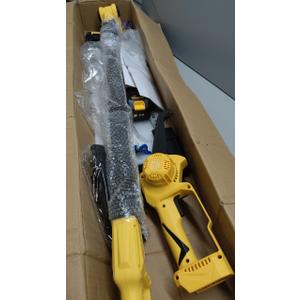 Electric Pole Saws for Tree Trimming, 8" & 6" Mini Chainsaw Cordless + 8FT Extension Pole, 2 x 4.0Ah Batteries & LCD Display, 16Ft Reach, Brushless Pole Saw Battery Powered for Branch & Wood Cutting