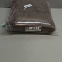 LUMI Large Ultra Soft Bathroom Rugs Non Slip with Rubber Backing, Absorbent Washable Bath Mat Quick Dry, Upgraded Premium Microfiber Plush Carpet for Bathtub and Shower Floor, Brown, 24x43