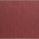 Chilewich Bamboo Placemats Set of 4  Woven Rectangle Placemats  Reusable, StainResistant, Indoor/Outdoor Tabletop Protection  19" x 14"  Cranberry