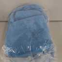 Amazon Basics Quick-Dry Hand Towels - 100% Cotton, 8-Pack, 28 x 16 inches, Lake Blue