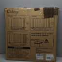 Baby Gate No Drilling, 29"-40" Auto Close Dog Gate Indoor for Doorways & Stairs, Pressure Mounted Adjustable Pet Gate, Easy Walk Through Child Gate for Children & Pets Stroller Friendly, White