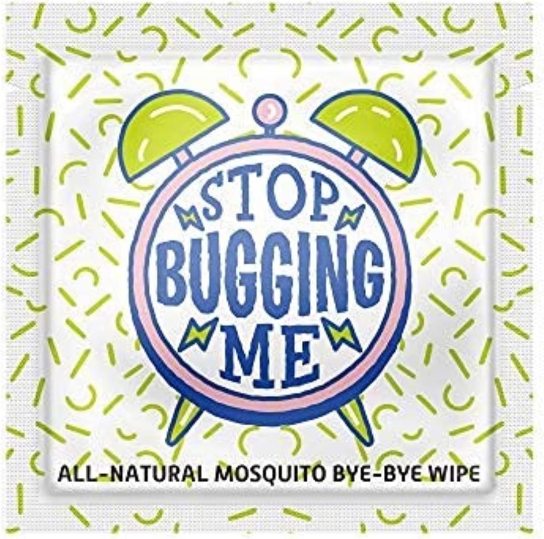 LA Fresh DEET Free Natural Mosquito Repellent Wipes - Long Lasting Bug Repellant - Pack of 200
