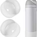 2PCS Silicone Water Bottle Boot, Compatible with Owala Protective Anti-Scratch & Anti-Dent No Noise Sleeve Cover for FreeSip/Twist/Flip Water Bottles ( 24oz)