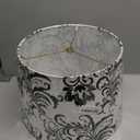 Aspen Creative 32141A Transitional Hardback Empire Shaped Spider Construction Lamp Shade in Off White, 12" Top x 14" Bottom x 10" Slant Height