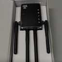 12880 Sq.Ft Range WiFi Extender Signal Booster Dual Band 5GHz/2.4GHz, 105-Device Compatibility, Simple Installation, WiFi Extender