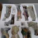 Yinns Nativity Sets, 8 Inch Christmas Nativity Scene Indoor, 11 Piece Resin Nativity Figurine for Christmas Tabletop Religious Xmas Home Decorations