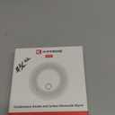 10-Year Sealed Battery 2-in-1 Smoke & Carbon Monoxide Detector Alarm | CO & Smoke Alarm Detector with LED Warning Light Indicators & V-0 Flame-Retardant Housing(1-Pack)