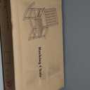 Wooden Outdoor Rocking Chairs, Porch Rocker for Patio,Deck,Garden, Indoor Outdoor Use, Suitable for Kids, Acacia Wood, Dark Brown