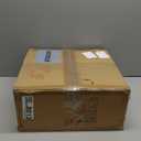 AUTELO Gold Semi Flush Mount Ceiling Light, 3-Light 16" Ceiling Light in Brushed Gold Finish with Drum Fabric Shade for Hallway Bedroom Kitchen, C2506 BG-16