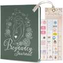 Keepsake Pregnancy Journal with Weekly Guides, Milestone Pages, and Gift-Ready Packaging - Beautiful Mom To Be Gift - Premium Pregnancy Gifts for Expecting Mom (338 Pages, Acid-Free Paper, Hardcover)