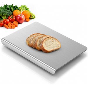 Titanium Cutting Boards for Kitchen, Pure Titanium Cutting Board, Non-Slip Chopping & Kneading Board, Dishwasher Safe Cutting Board for Meat, Fruits, Vegetables & Baking, With cutting Mat,"24 x 16"