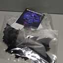 24 Pack Light Up Bats Halloween Decorations Window Stickers Wall Decals Purple Green LED Glow in The Dark Hanging Bat Decor for Trees Indoor Outdoor Home Garage Classroom Party