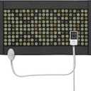 UTK Far Infrared Heating Pad for Back, 5X Pain Relief with Magnets Stone, Jade & Tourmaline, FSA-HSA Eligible Weighted Pad, Hotter to 159, 4H Auto-Off, Gift for Women Men, 39'' x 22'' Extra Large (21 x 38 Inch)