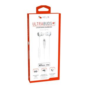 Helix Ultrabuds USB-C Earbuds White
