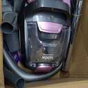 Canister Vacuum Cleaner, 32Kpa 1600W Bagless Vacuum Cleaner, Dust Full Indicator, H13 HEPA Filter, 3.7Qt Large Capacity, Lightweight Vac for Hard Floors, Carpet, Pet, Upholstery, Pink