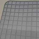 Silicone Dish Drying Mat with Built-in Drain Lip, Dish Drying Mats for Kitchen Counter, Hygienic Ultra Absorbent Dish Drying Pad, Space-Saving Tray Easy to Clean (Grey, L)