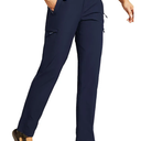 Haimont Women's Hiking Cargo Pants Quick Dry Lightweight Ripstop Stretch Nylon Travel Pants with Zip Pockets Water Repellent