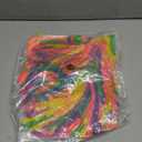 Skylety 150 Pieces Neon Glow Long Balloons Backlight Reactive Colorful Long Animal Twisting Latex Balloons for Twisting DIY Animals Birthday Party Decorations