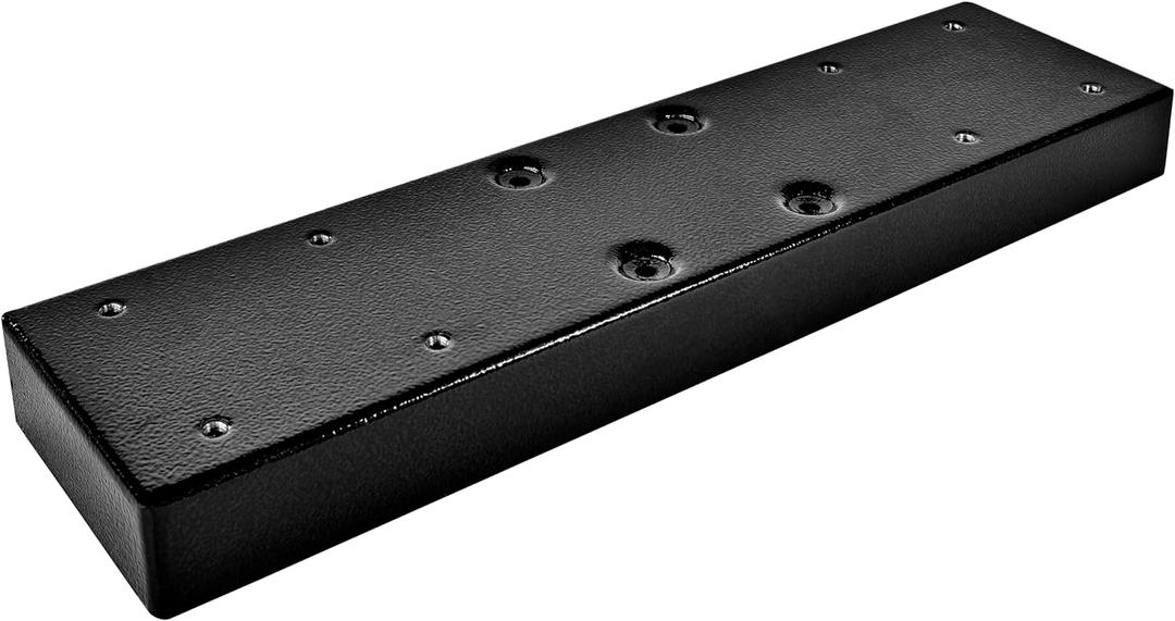 Mail Boss 7144 Box Spreader Bar for Two-Mailbox Applications, 2, Black