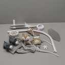 Lambs & Ivy Woodland Forest Gray/Tan Musical Baby Crib Mobile Soother Toy