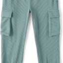 The Children's Place Boys' Active Sueded Rib Cargo Jogger Pants, Size Small