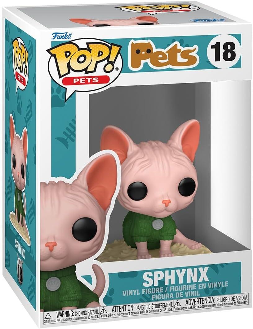 Funko Pop! Pets: Sphinx Cat - Collectable Vinyl Figure - Gift Idea - Official Merchandise - Toys for Kids & Adults - Owned IP Fans - Model Figure for Collectors and Display