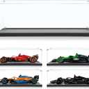 Acrylic Display Case Compatible with Lego Technic F1 42207 42141 42206 42171 42228, Dust-Proof Display Box Compatible with Lego Technic f1 car, 26.711.86.69 in(NOT Included The Model)
