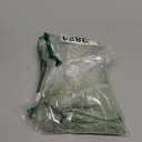 OQQ Women 1 Piece Skirts 2 in 1 Flowy Basic Versatile Stretchy Flared Casual Mini Skirts Black Pea Green.XXL