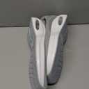 ZYEN Wide Toe Box Shoes Women Air Cushion Road Running Shoes Extra Wide Width Sneakers Arch Support Gym Athletic Tennis Sneakers Lightweight Breathable Walking Shoes (9-9.5 Wide, Grey)