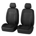 4PCS Cooling Car Seat Covers,Breathable Front Seat Covers with Mesh Construction and Foam Padding,Car Seat Protector to Reduce Back Sweating,Universal Car Interior for Car SUV (Black)