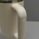 STANLEY Quencher H2.0 Tumbler with Handle and Straw 30 oz | Flowstate 3-Position Lid | Cup Holder Compatible for Travel | Insulated Stainless Steel Cup | BPA-Free | Cream 2.0