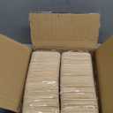 400 Pack Disposable Square Palm Leaf Bowls, Heavy Duty Serving Dishes, Natural Friendly Alternative to Paper or Bamboo Tableware for Parties, Weddings, BBQ & Catering, 4.3inches