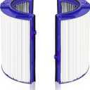 Air Purifier TP06 Filter Replacement Compatible with Dyson PH01 HP07 HP10 TP07 TP10 TP09 HP09 HP06 TP06-360 Combi Glass Pure Cool Hot Humidify Fan Filter & Activated Carbon Filter