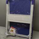 Push Cart Dolly by Wellmax, Moving Platform Hand Truck, Foldable for Easy Storage and 360 Degree Swivel Wheels with 330lb Weight Capacity, Blue Color