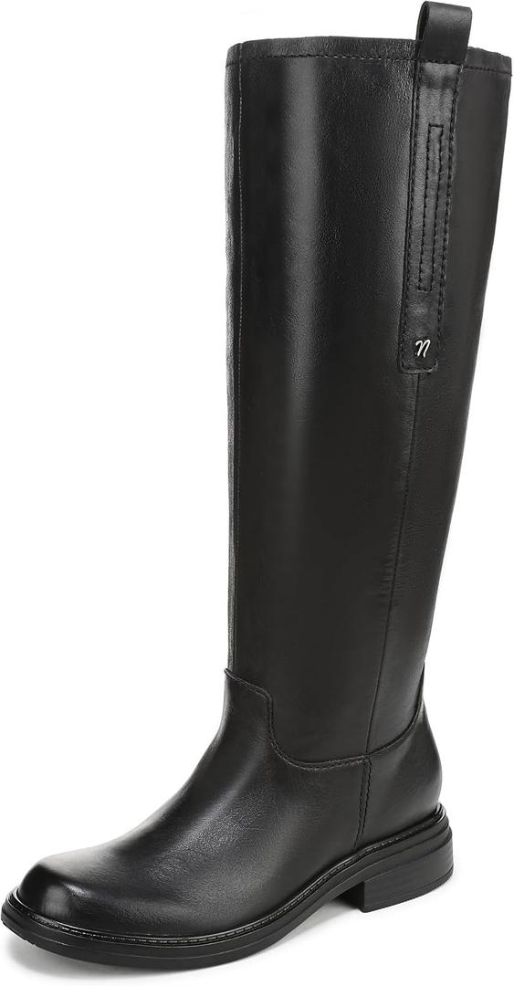 Naturalizer Ontime Narrow Calf Knee High Boots (Black, M)