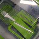 Vegetable Chopper,12-in-1 Multifunctional Food Chopper,Professional Onion Chopper with 7 Blades,Vegetable Cutter with Container for Salad,Potato,Carrot,and Garlic; Essential Kitchen Tool(Grey) (Gray)