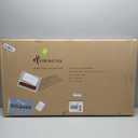 StrongTek Large Teak Bath Mat, 35.4" x 20" Solid Wood Shower Mat with Slatted Design, Pre-Oiled & Water-Resistant, Non-Slip Mat for Bathroom, Spa, and Outdoor Use