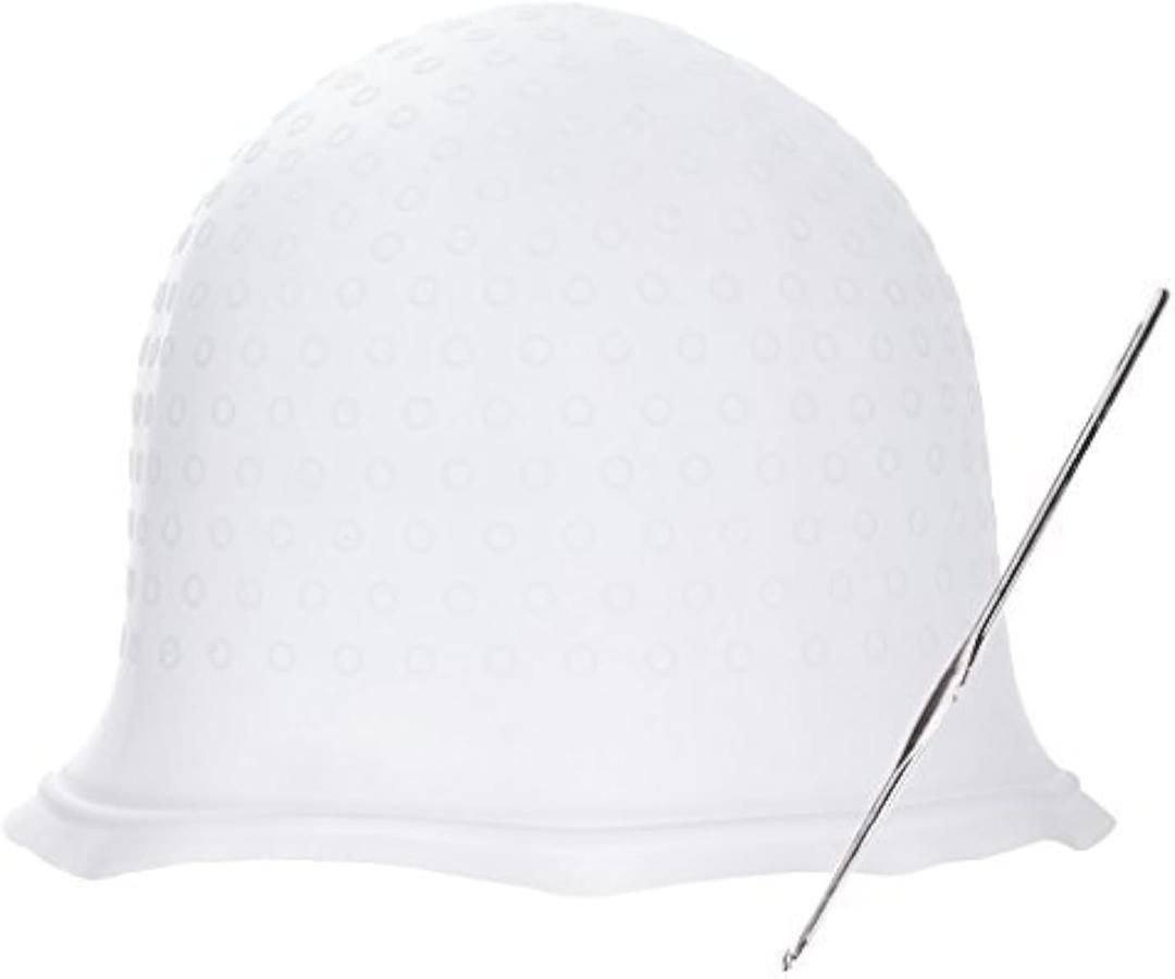 Ewin 1 PCS Professional Reusable Hair Coloring Highlighting Cap & Hook Hair Salon