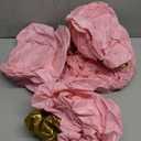 Jetec 4 Pcs Giant Inflatable Christmas Ball Large Xmas Inflatable Ornaments PVC Outdoor Holiday Blow Ball Outside Yard Lawn Porch Decorations (Solid, Pink)