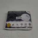 100% Stain Resistant & Waterproof Standard Size Pillow Protectors with Zipper Set of 2 - Bed Bug & Dust Mite Proof White Pillowcases - Breathable, Comfortable Covers for Pillows, 21 x 27 Inches