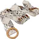 Women's Bohemian Style Rope Braid Waist Belt