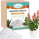 Legigo 20 Quarts Organic Horticultural Perlite for Plants Indoor- Natural Horticultural Soil Additive Conditioner Mix for Improves Drainage, Ventilation and Root Growth