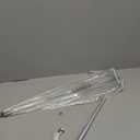 totes Adult Clear Bubble Umbrella with Dome Canopy and Lightweight Wind and Rain Protection